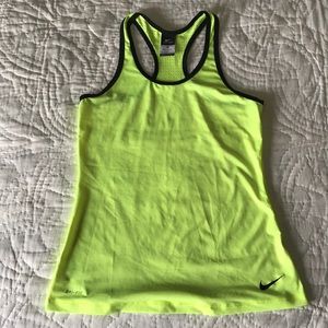 Nike Dri-Fit Tank top - Neon yellow